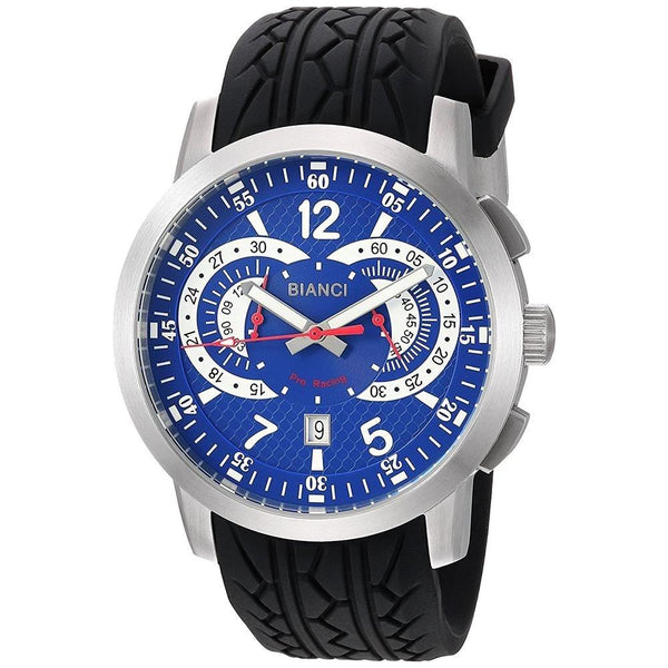 Roberto Bianci Men's RB70968 Lombardo Chronograph Black Rubber Watch