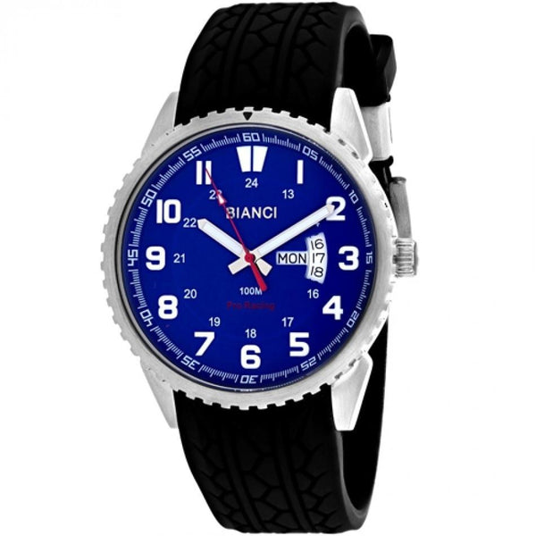 Roberto Bianci Men's RB70991 Ricci Chronograph Black Silicone Watch