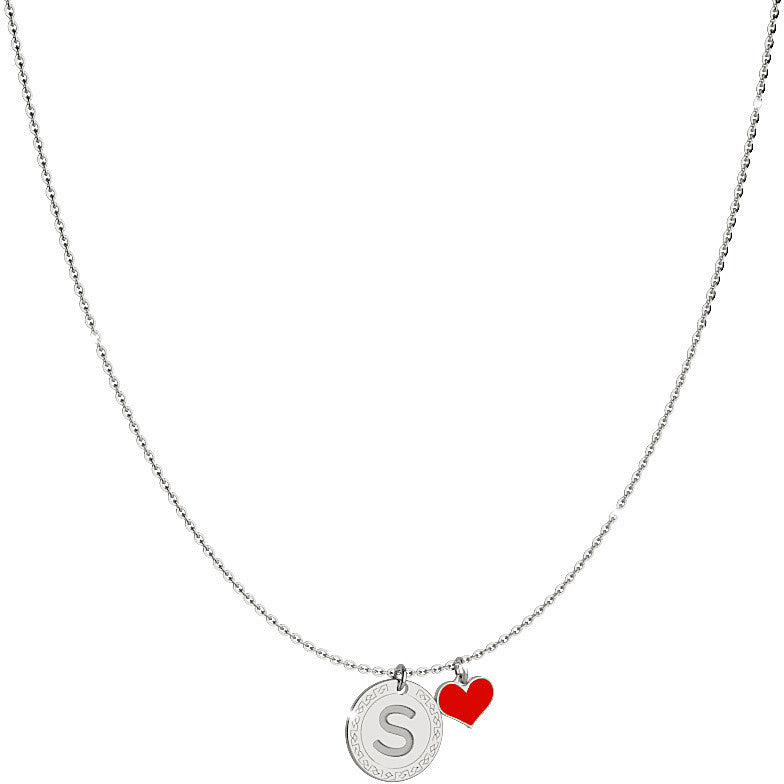 MyWorld Letter S Necklace (Silver)