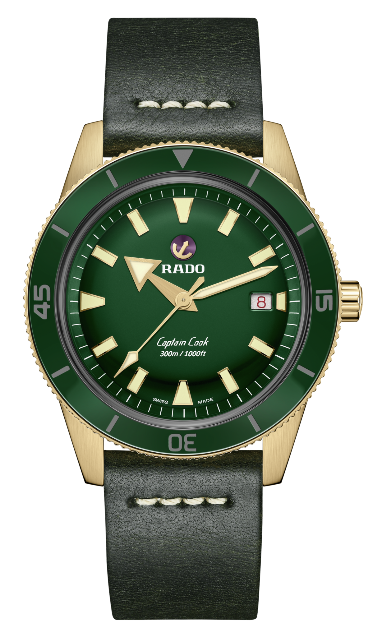 Captain Cook Automatic Green Bronze Gold