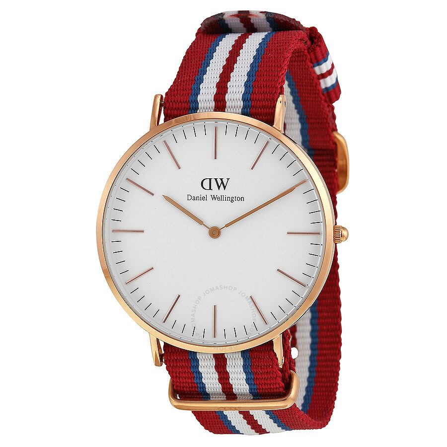 Classic Exeter Watch (Red/Rose-Gold)