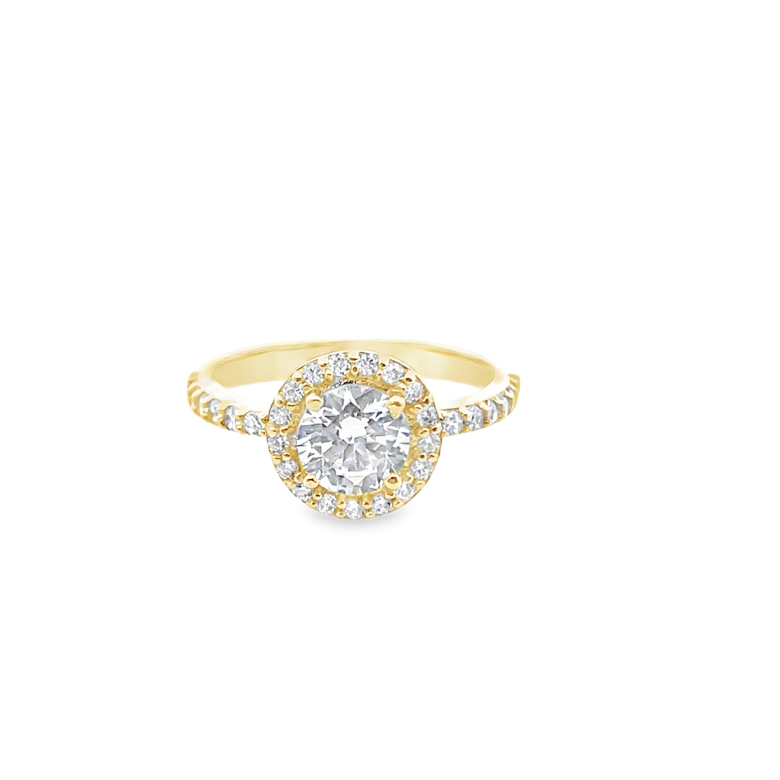 14K Gold Engagement Ring