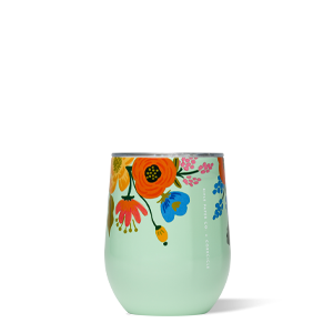 Lively Floral Mint Stemless