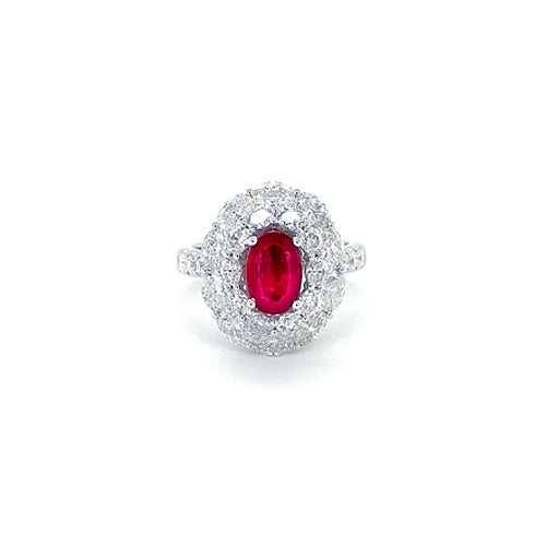 Ruby Diamond Ring