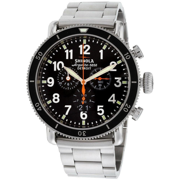 Shinola Men's S0110000090 The Runwell Chronograph Stainless Steel Watch