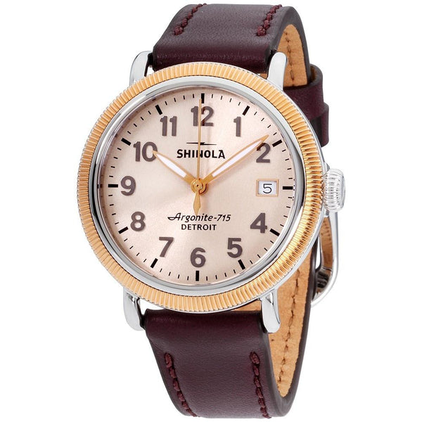 Shinola Women's S0120109233 The Runwell Brown Leather Watch