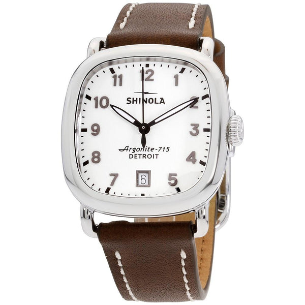 Shinola Women's S0120121835 The Guardian Brown Leather Watch