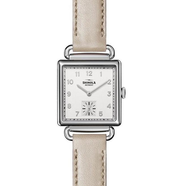 Shinola Women's S0120161931 Cass Beige Leather Watch