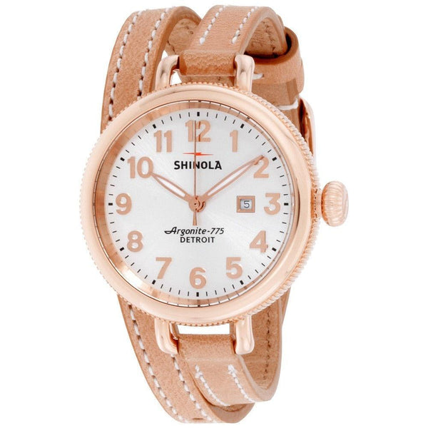 Shinola Women's S0200056 The Birdy Brown Leather Watch
