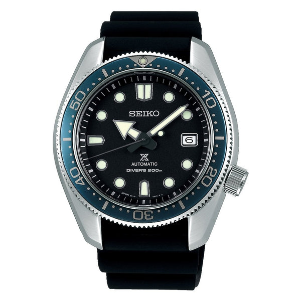 Seiko Men's SBDC063 Prospex Black Silicone Watch