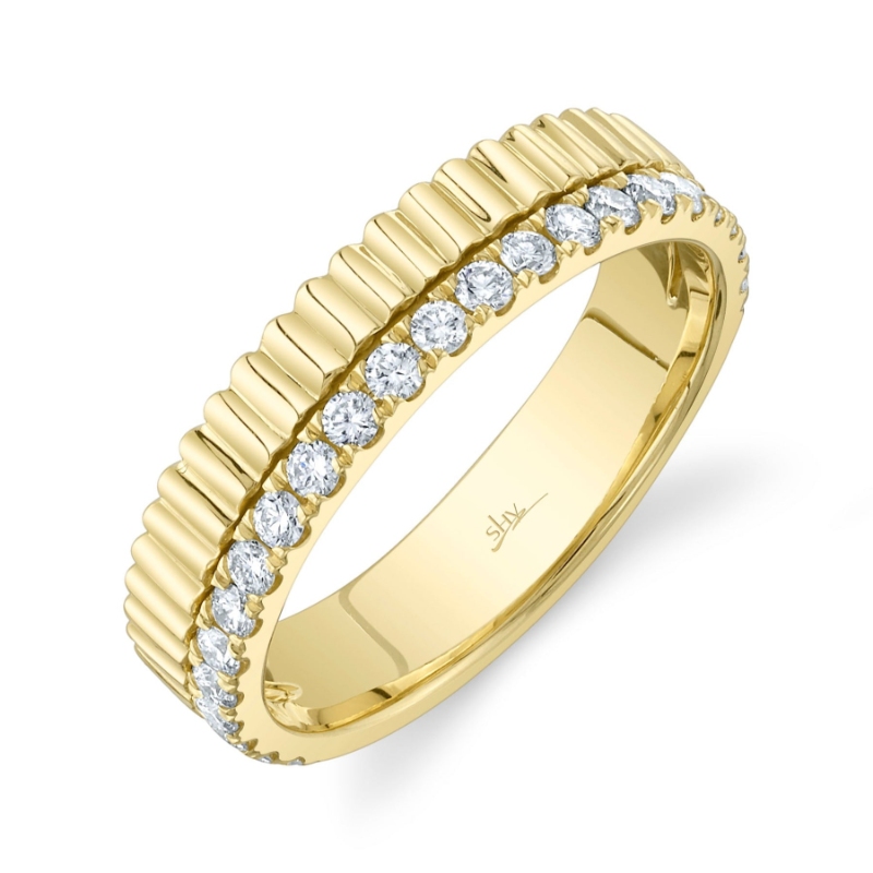 SC22009151 Kate Collection Diamond Lady's Band In 14 Karat Yellow Gold