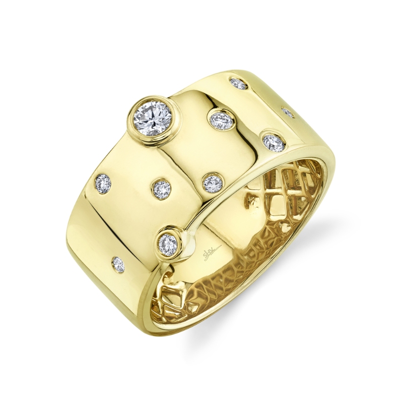 SC55009503 Kate Collection Diamond Ring In 14 Karat Yellow Gold