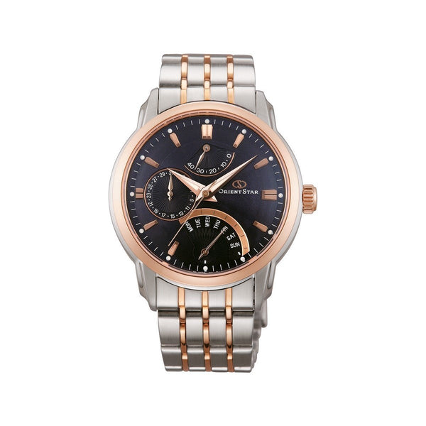 Orient Men's SDE00004D0 Retrograde Two-Tone Stainless Steel Watch