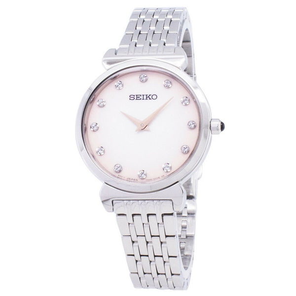 Seiko Women's SFQ803 Essential  Stainless Steel Watch