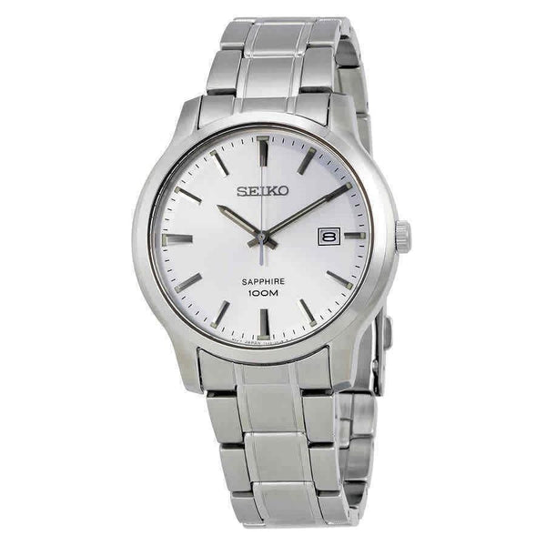 Seiko Men's SGEH39 Neo Classic Stainless Steel Watch