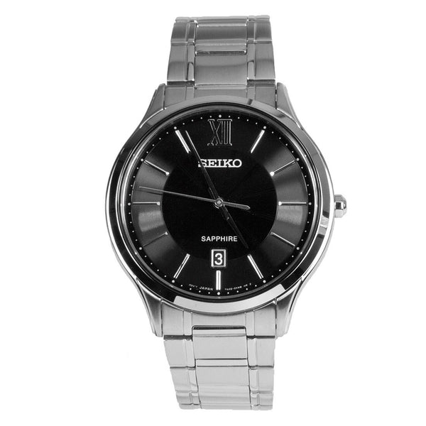 Seiko Men's SGEH53 Sapphire Stainless Steel Watch