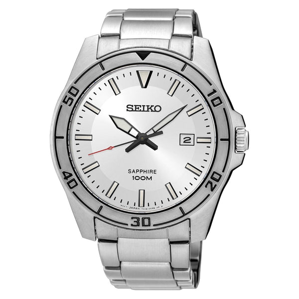 Seiko Men's SGEH59 Sapphire Stainless Steel Watch