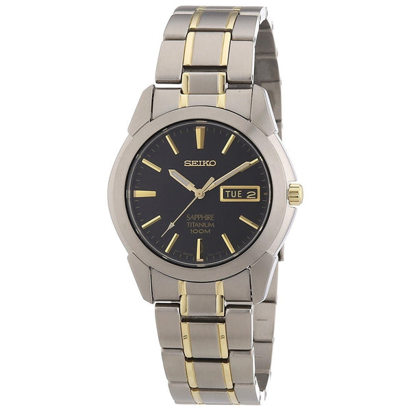 Seiko Men's SGG735 Two-Tone Titanium Watch