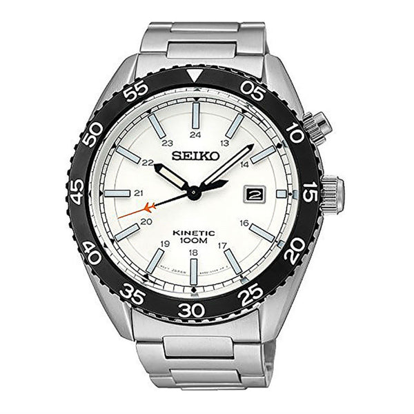 Seiko Men's SKA615J1 Kinetic Stainless Steel Watch