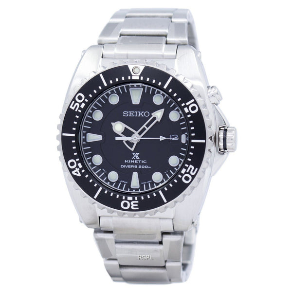 Seiko Men's SKA761 Kinetic Stainless Steel Watch