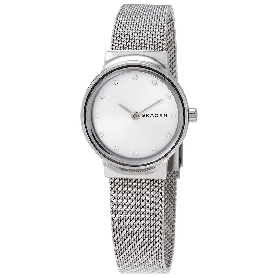Freja Mesh Watch (Silver)