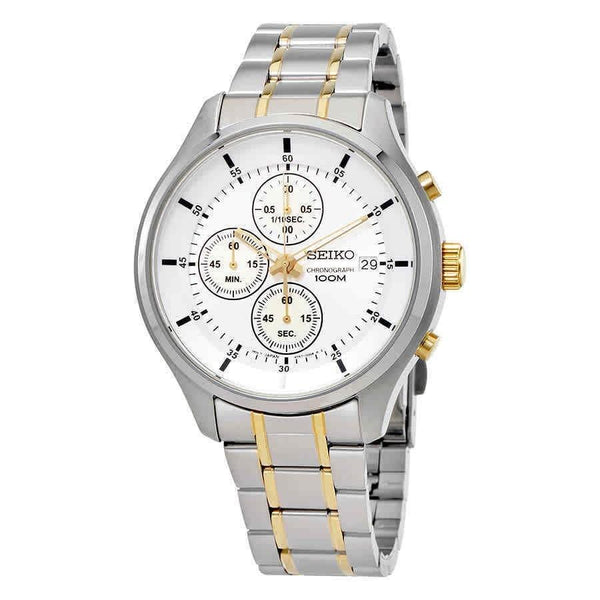 Seiko Men's SKS541 Chronograph  Chronograph Two-Tone Stainless Steel Watch