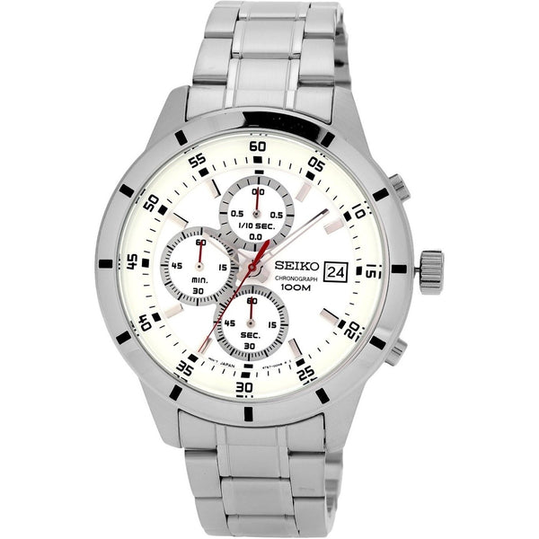 Seiko Men's SKS557 Chronograph Stainless Steel Watch
