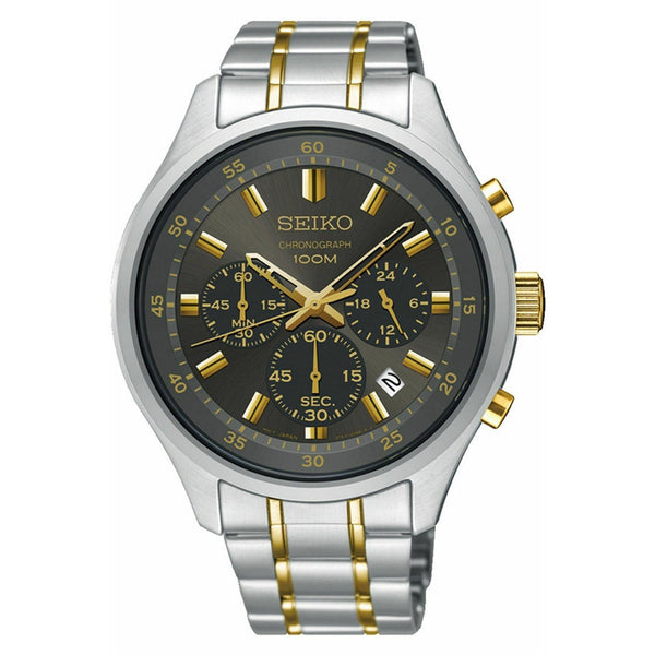 Seiko Men's SKS591 Chronograph Chronograph Two-Tone Stainless Steel Watch