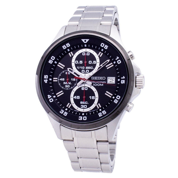Seiko Men's SKS633 Classic Chronograph Stainless Steel Watch