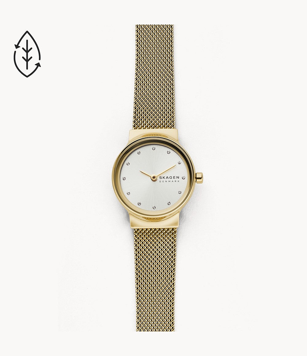 Freja Mesh Watch (Gold)
