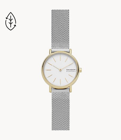 Signatur Mesh Watch (Silver/Gold)