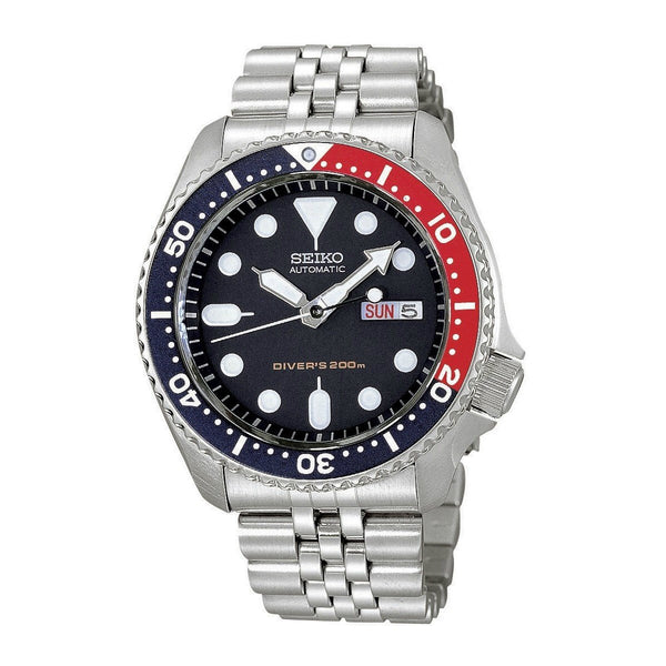 Seiko Men's SKX009K2 Divers Stainless Steel Watch