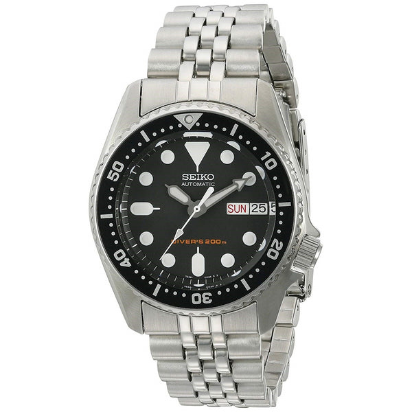 Seiko Men's SKX013K2 Diver Stainless Steel Watch