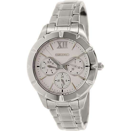 Seiko Women's SKY687 Sport Chronograph Stainless Steel Watch