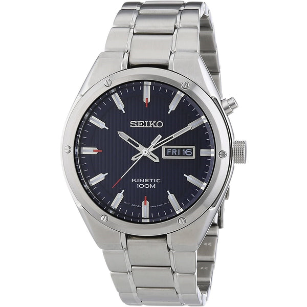 Seiko Men's SMY149 Kinetic Sports Stainless Steel Watch