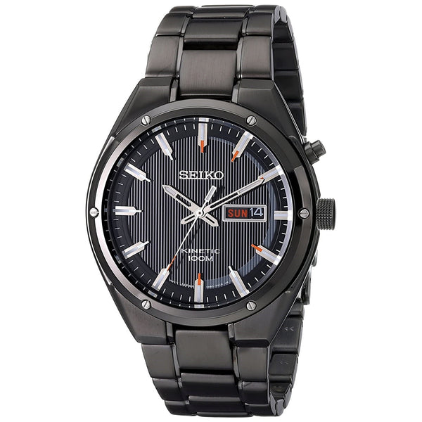 Seiko Men's SMY157 Core Black Stainless Steel Watch