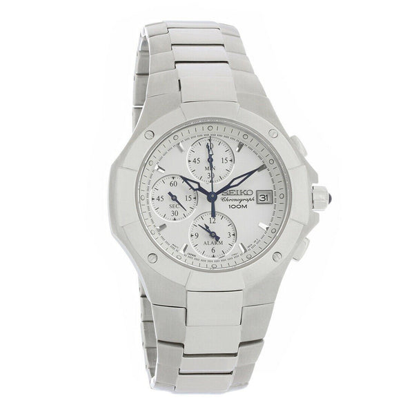 Seiko Men's SNA339 Coutura Chronograph Stainless Steel Watch