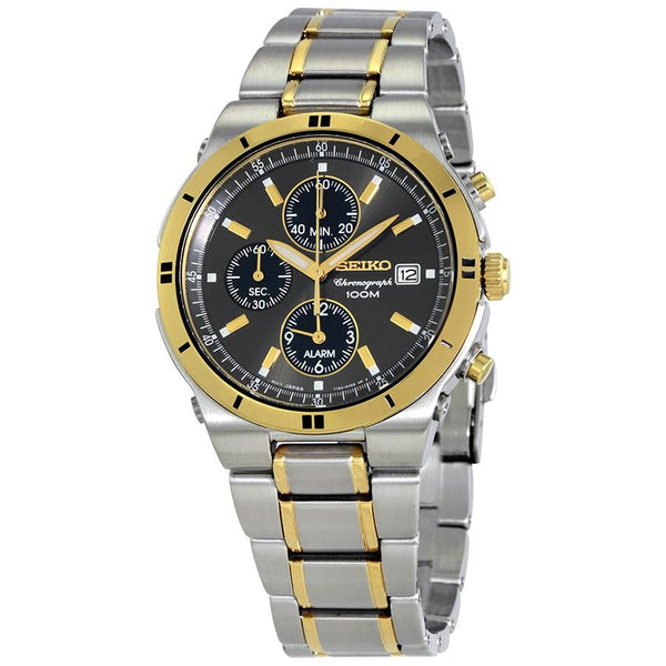 Seiko Men's SNA696 Chronograph Two-Tone Stainless Steel Watch