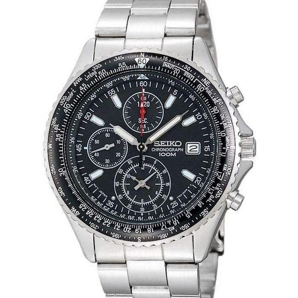 Seiko Men's SND253 Chronograph Chronograph Stainless Steel Watch
