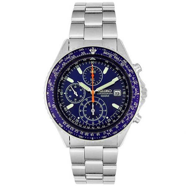 Seiko Men's SND255 Casual Chronograph Stainless Steel Watch
