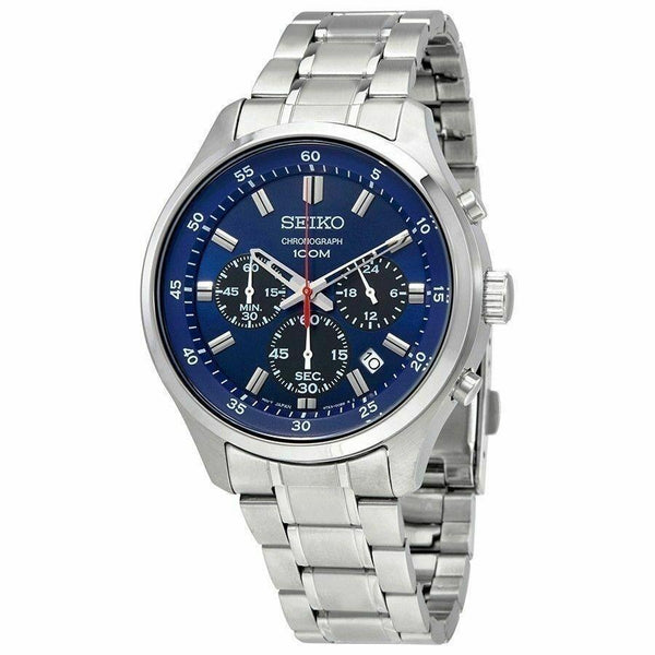 Seiko Men's SNDC97 Chronograph Chronograph Stainless Steel Watch