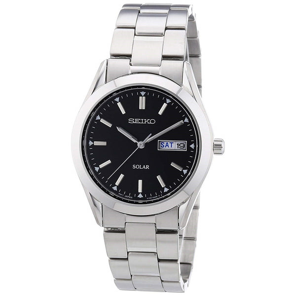 Seiko Men's SNE039 Solar Stainless Steel Watch