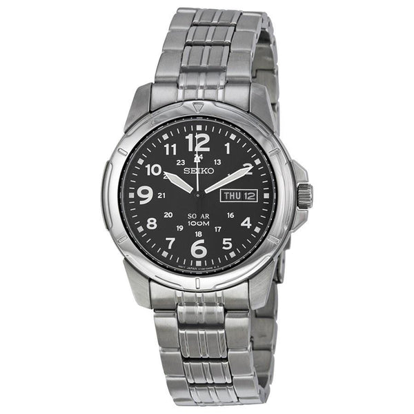 Seiko Men's SNE095 Solar Stainless Steel Watch