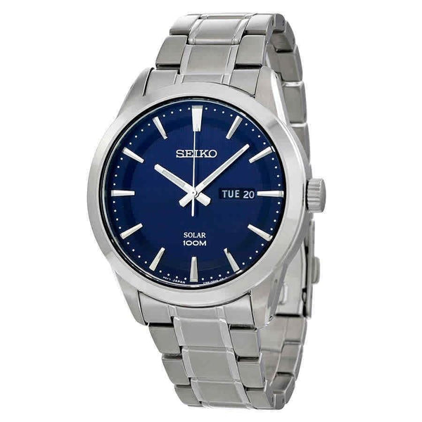 Seiko Men's SNE361 Solar Stainless Steel Watch