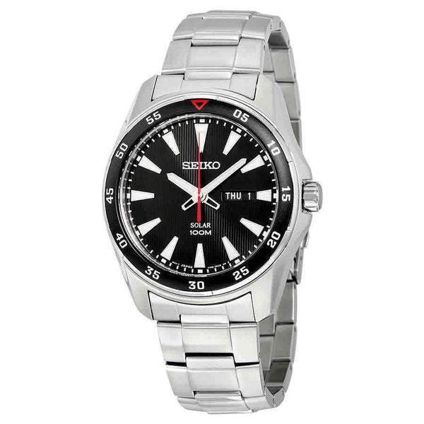 Seiko Men's SNE393 Solar Stainless Steel Watch