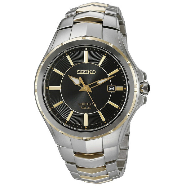 Seiko Men's SNE412 Coutura Two-Tone Stainless Steel Watch
