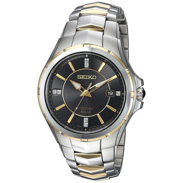 Seiko Men's SNE444 Coutura Two-Tone Stainless Steel Watch