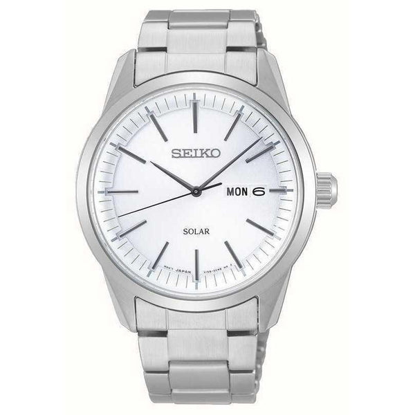 Seiko Men's SNE523 Solar Stainless Steel Watch