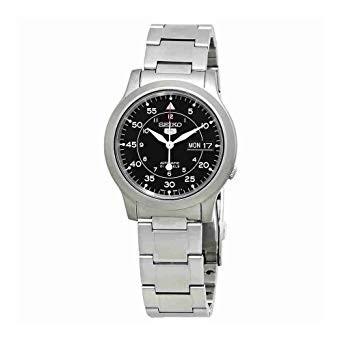 Seiko Men's SNK809K1 Series 5 Stainless Steel Watch