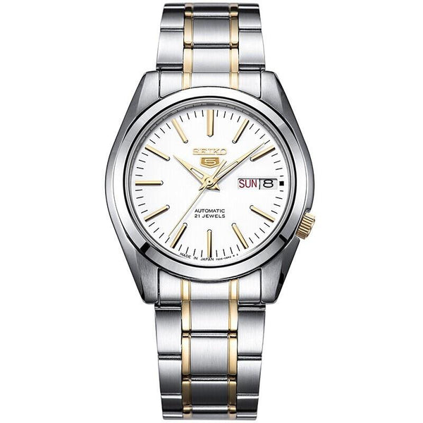 Seiko Men's SNKL47J1 Series 5 Two-Tone Stainless Steel Watch